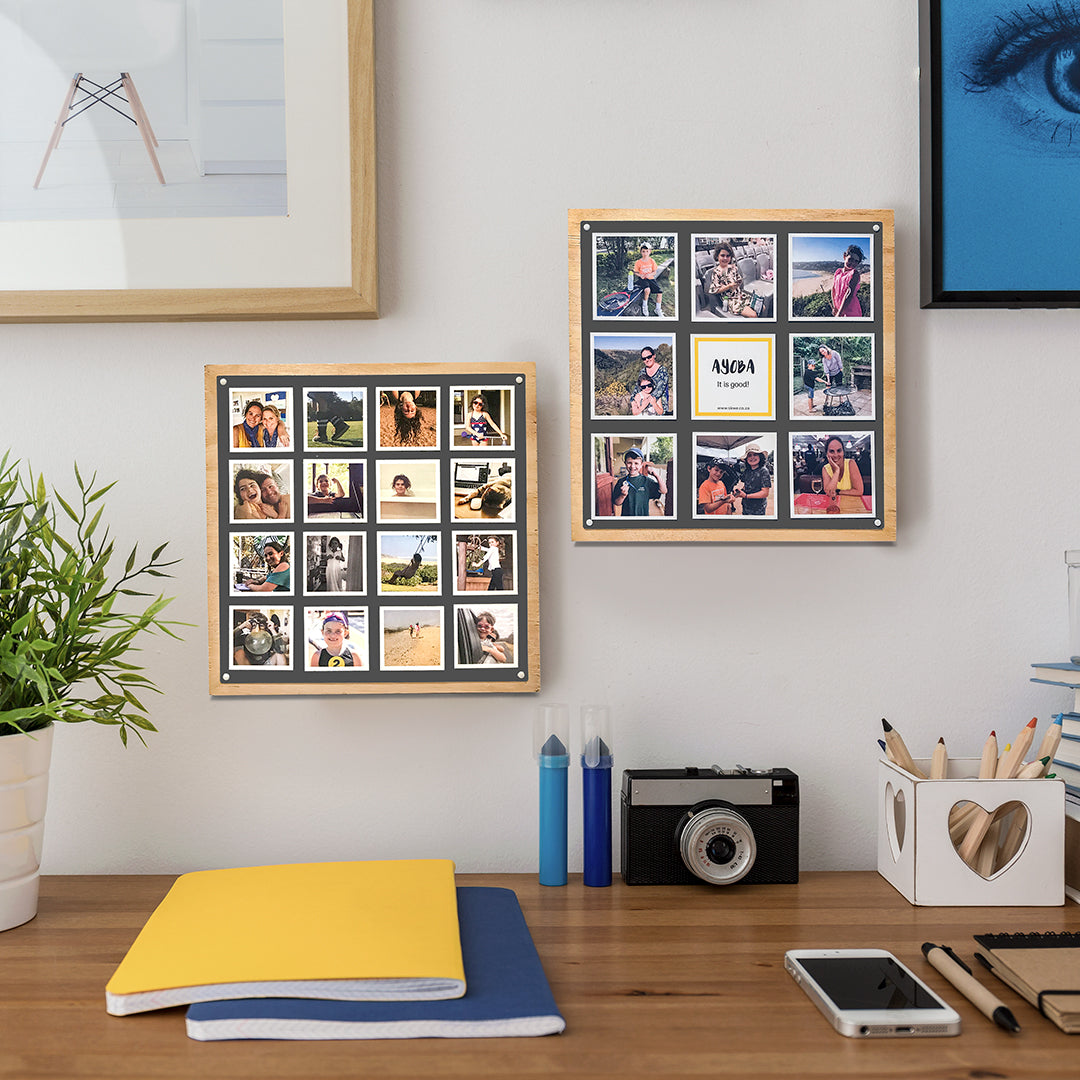 Magnet Photo Block. Use with 16 Small Magnets or 9 Large Magnets