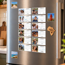 2027 Magnetic Calendar - Layout C