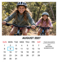 2027 Magnetic Calendar - Layout A
