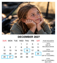 2027 Magnetic Calendar - Layout A