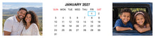 2027 Magnetic Calendar - Layout B