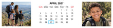2027 Magnetic Calendar - Layout B