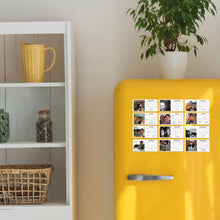 2027 Magnetic Calendar - Layout C