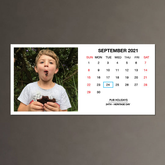 2021 Magnetic Calendar - Layout C